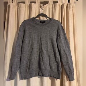 Quince Gray Crewneck Men's Sweater